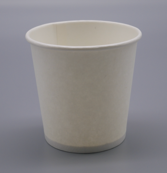 3 oz. White Poly Paper Cold Cup, 210GSM- 2000/Case, 760PCC03W-ReSKU