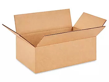 12 1/2 X 7 X 3 13/16" Corrugated Boxes, 32ECT, S-22180-ReSKU, 25/BDL