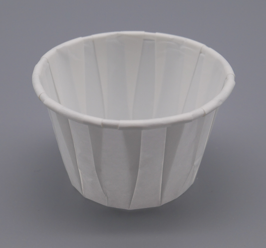 2 oz. White Paper Souffle / Portion Cup - 5000/Case - 76048-ReSKU