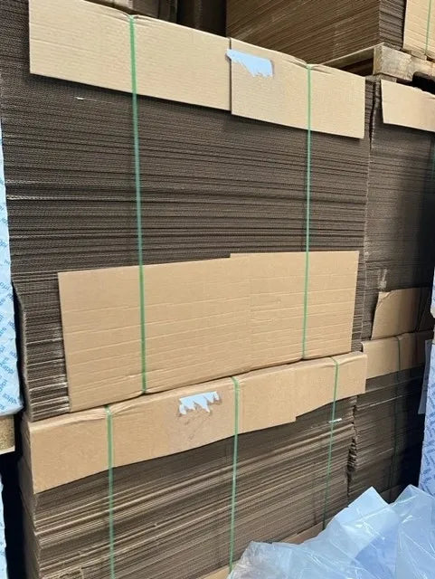 40 x 48" 32 ECT Corrugated Pads - 250/Bale - 2Bale/Pallet - S-20457-ReSKU ($.84/EA)